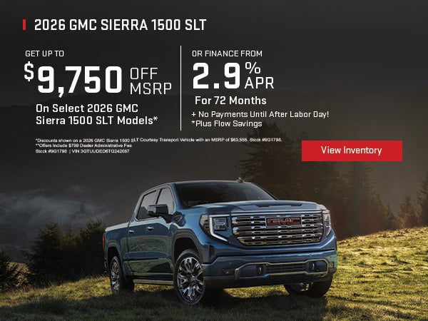 2026 GMC Sierra 1500 SLT