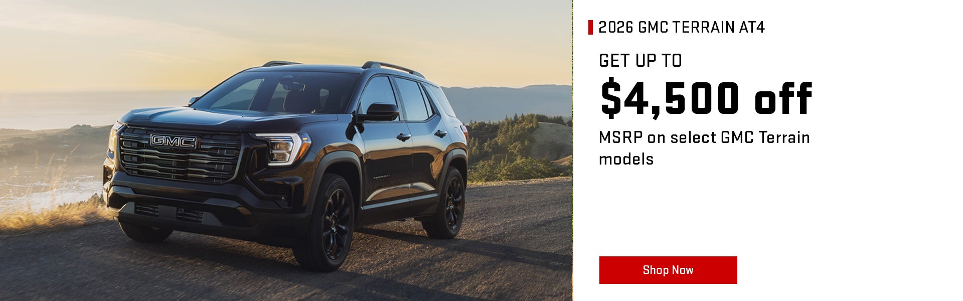 2026 GMC Terrain AT4