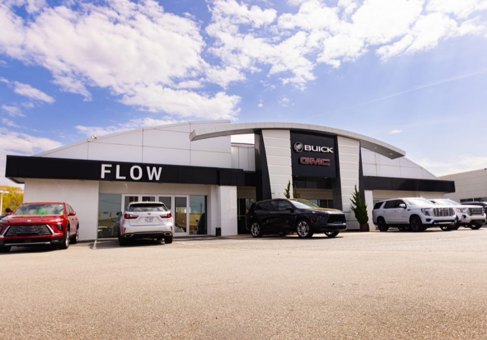 Flow Buick GMC of Greensboro dealership showroom